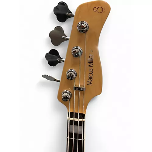 Used Sire Marcus Miller V7 Alder Ebony Electric Bass Guitar Ebony - musicians--Friend