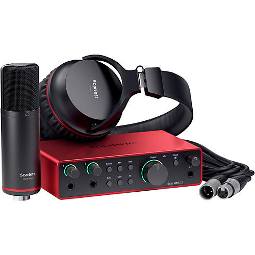 Focusrite Scarlett 2i2 Studio Pack Gen 4 - musicians--Friend