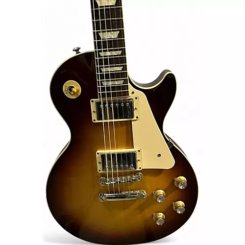 Used Gibson Les Paul Standard 1960S Neck Bourbon Burst Solid Body Electric Guitar Bourbon Burst - musicians--Friend