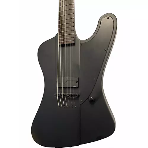 Used 2020s ESP LTD BLACK METAL SATIN BLACK Solid Body Electric Guitar SATIN BLACK - musicians--Friend