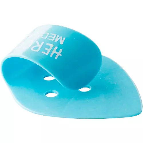 Dunlop DUNLOP HE112P HERCO MED FLAT THUMB PICK (3) - musicians--Friend