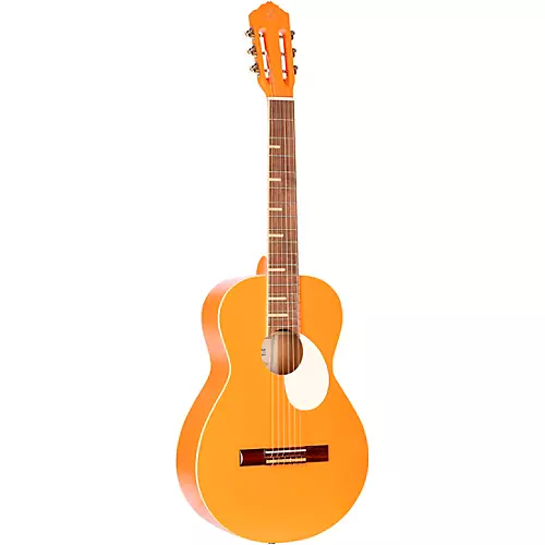Ortega Gaucho Parlor Classical Guitar Orange - musicians--Friend