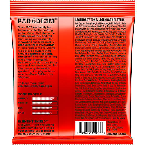 Ernie Ball Paradigm Skinny Top Heavy Bottom 7 Electric Guitar Strings - musicians--Friend