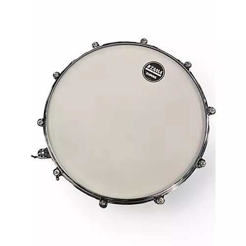 Used TAMA 6X14 Starphonic Snare ALUMINUM Chrome Drum Chrome 13 - musicians--Friend