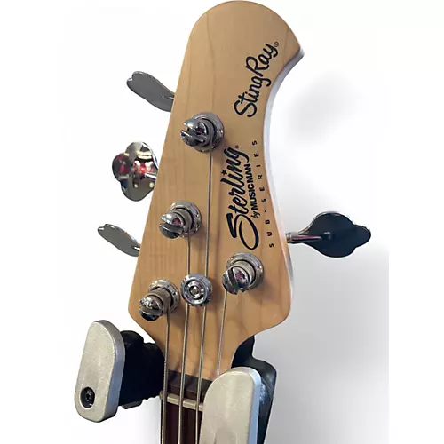 Used Sterling by Music Man STINGRAY Black Electric Bass Guitar Black - musicians--Friend