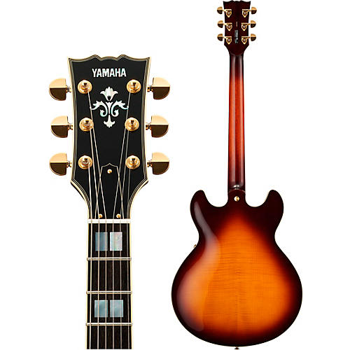 Yamaha SA2200 Semi-Hollow Electric Guitar Brown - musicians--Friend