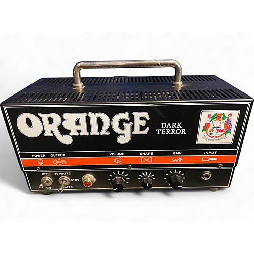 Used Orange Amplifiers DA15H Dark Terror 15W Tube Guitar Amp Head - musicians--Friend