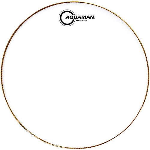 Aquarian Ice White Reflector Drum Head 18 in. - musicians--Friend
