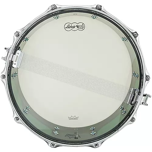 Ludwig Vistalite 50th Anniversary Snare Drum 14 x 6.5 in. Green - musicians--Friend