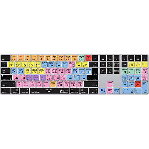 KB Covers Pro Tools Keyboard Cover for Apple Magic Keyboard With Num Pad - musicians--Friend