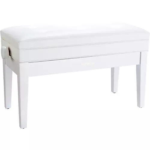 Roland RPB-D400-US Piano Bench, Duet Size, Vinyl Seat Polished Ebony - musicians--Friend