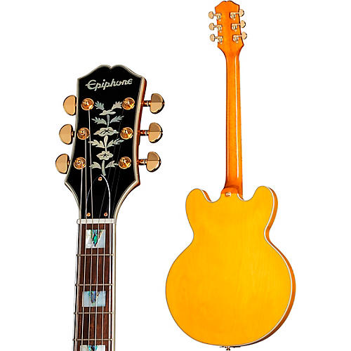 Epiphone Sheraton Semi-Hollow Electric Guitar Natural - musicians--Friend