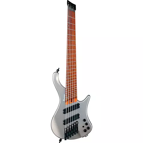 Ibanez EHB1006MS 6-String Multi-Scale Ergonomic Headless Bass Metallic Gray Matte - musicians--Friend