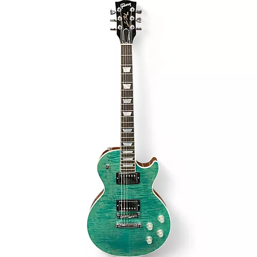 Used Gibson Les Paul Modern Seafoam Green Solid Body Electric Guitar Seafoam Green - musicians--Friend