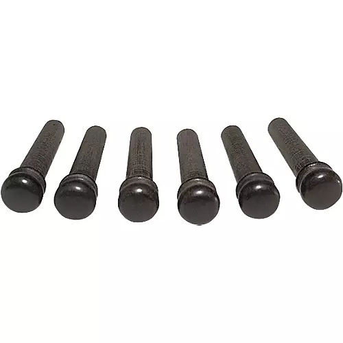 Taylor Ebony Bridge Pins Set of 6 Abalone - musicians--Friend