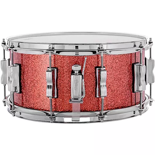 Ludwig Classic Maple Snare Drum 14 x 6.5 in. Hybrid Copper Sparkle - musicians--Friend