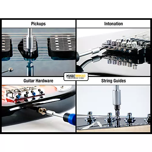 Music Nomad Premium Guitar Tech Screwdriver and Wrench Set - musicians--Friend