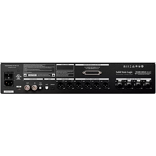 Solid State Logic PURE DRIVE QUAD 4-Channel Microphone Preamp - musicians--Friend