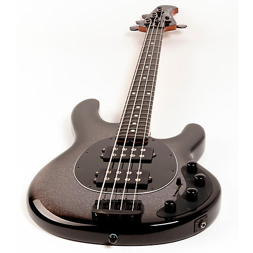 Ernie Ball Music Man StingRay Special HH Electric Bass Guitar Black and Chrome - musicians--Friend