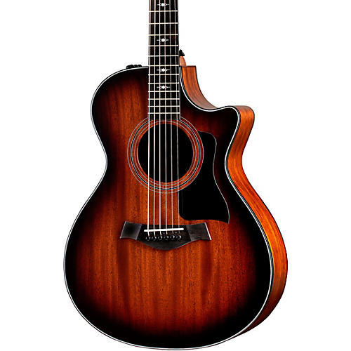 Taylor 322ce V-Class Grand Concert Acoustic-Electric Guitar Shaded Edge Burst - musicians--Friend