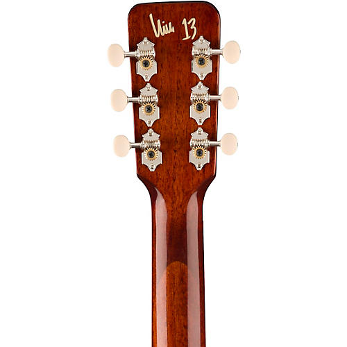 Gretsch Guitars Nick 13 Signature Outlaw Heart Grand Concert Acoustic-Electric Guitar Black - musicians--Friend