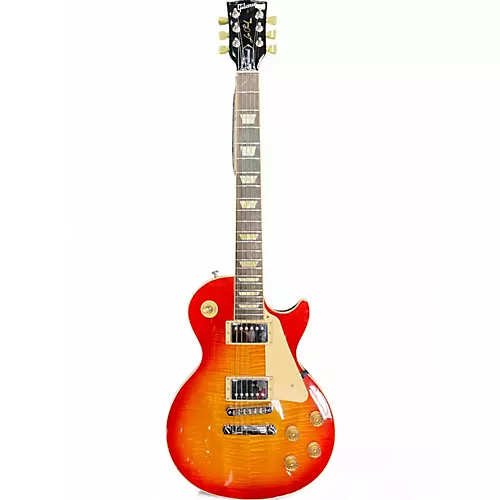 Used Gibson Les Paul Traditional 1950S Neck Heritage Cherry Sunburst Solid Body Electric Guitar Heritage Cherry Sunburst - musicians--Friend