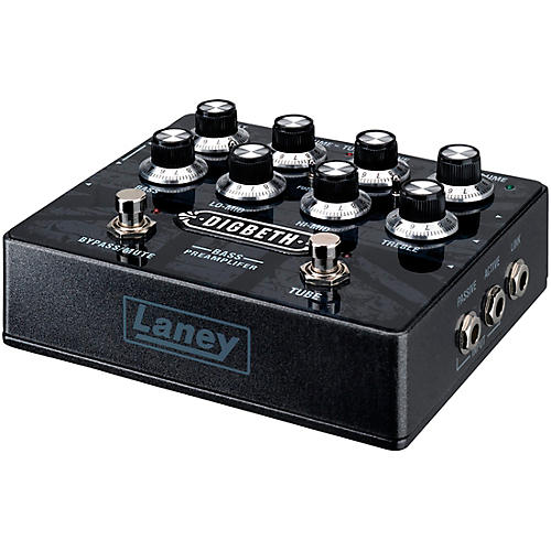 Laney Digbeth Series Bass Pre-Amp Effects Pedal Black - musicians--Friend