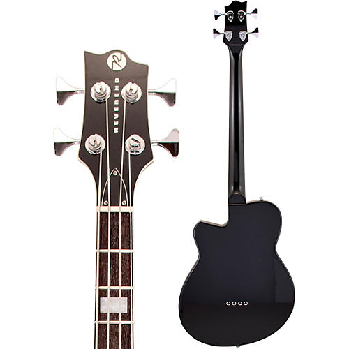 Reverend Dub King Electric Bass Guitar Midnight Black - musicians--Friend