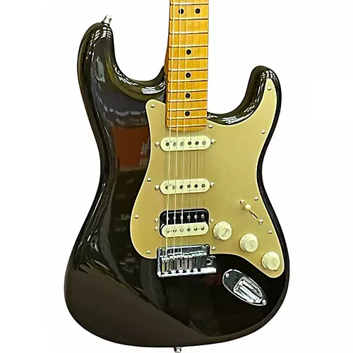 Used 2022 Fender American Ultra Stratocaster HSS Texas Tea Solid Body Electric Guitar Texas Tea - musicians--Friend