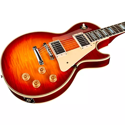 Gibson Custom M2M 1968 Les Paul Custom Figured Gloss Electric Guitar Factory Burst - musicians--Friend