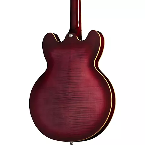 Epiphone ES-335 Figured Limited-Edition Semi-Hollow Electric Guitar Raspberry Burst - musicians--Friend
