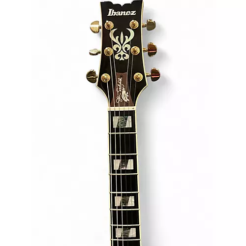 Used 2023 Ibanez JSM10-VYS John Scofield Signature Sunburst Hollow Body Electric Guitar Sunburst - musicians--Friend