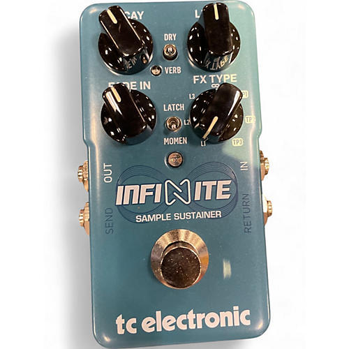 Used TC Electronic INFITE SAMPLER SUSTAINER Pedal - musicians--Friend