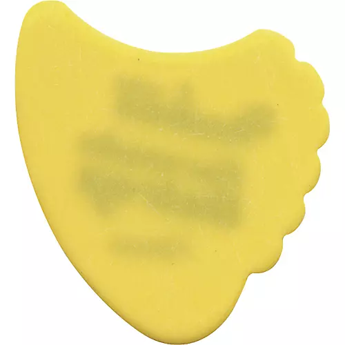 D'Andrea 390 Sharkfin Delrex Delrin Guitar Picks - One Dozen Yellow .73 mm - musicians--Friend