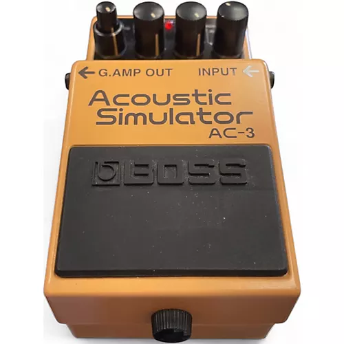 Used BOSS AC3 Acoustic Simulator Effect Pedal - musicians--Friend