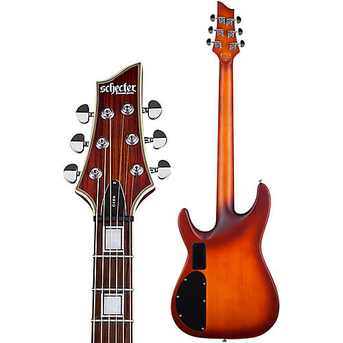 Schecter Guitar Research C-1 EA Classic Semi-Hollow Electric Guitar Satin Antique Pelham Blue - musicians--Friend