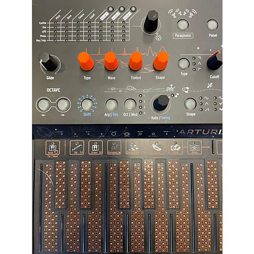 Used Arturia MicroFreak Hybrid MIDI Controller - musicians--Friend