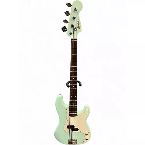 Used Squier Classic Vibe 1970S Precision Bass TEAL Electric Bass Guitar TEAL - musicians--Friend