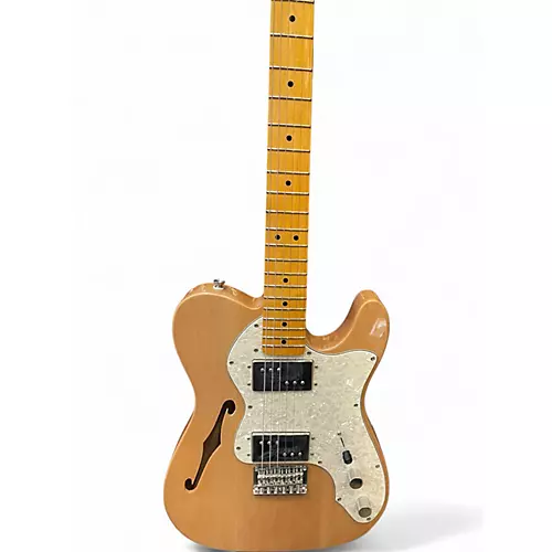 Used Squier Classic Vibe 70s Telecaster Deluxe Maple Solid Body Electric Guitar Maple - musicians--Friend
