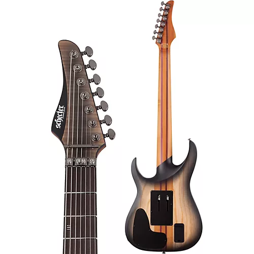 Schecter Guitar Research Banshee Mach FR S 7-String Guitar FalloutBurst - musicians--Friend