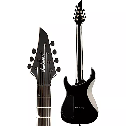 Jackson Concept Series Soloist SLAT7 P HT MS Ebony Fingerboard Electric Guitar Gloss Black - musicians--Friend