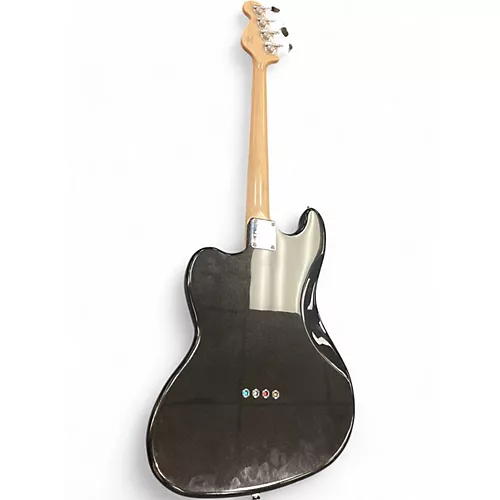 Used Squier Paranormal Rascal Bass Black Electric Bass Guitar Black - musicians--Friend