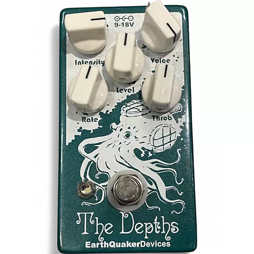 Used EarthQuaker Devices The Depths Optical Vibe Machine Effect Pedal - musicians--Friend