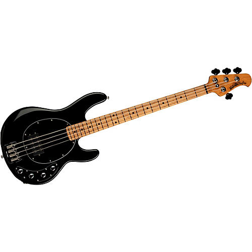 Ernie Ball Music Man StingRay Special H Electric Bass Guitar Black and Chrome - musicians--Friend