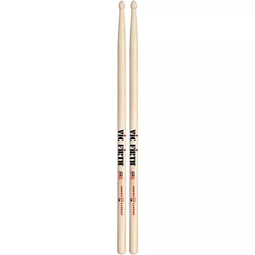 Vic Firth American Classic Hickory Drum Sticks Wood 8D - musicians--Friend