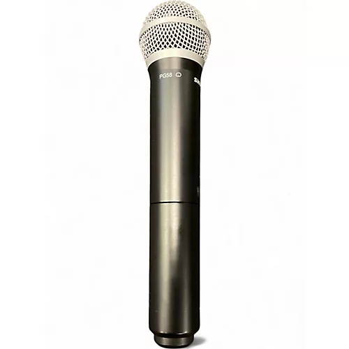 Used Shure BLX24/PG58 Handheld Wireless System - musicians--Friend