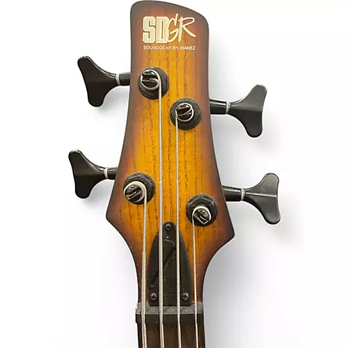 Used Ibanez SDGR SR650 Brown Electric Bass Guitar Brown - musicians--Friend