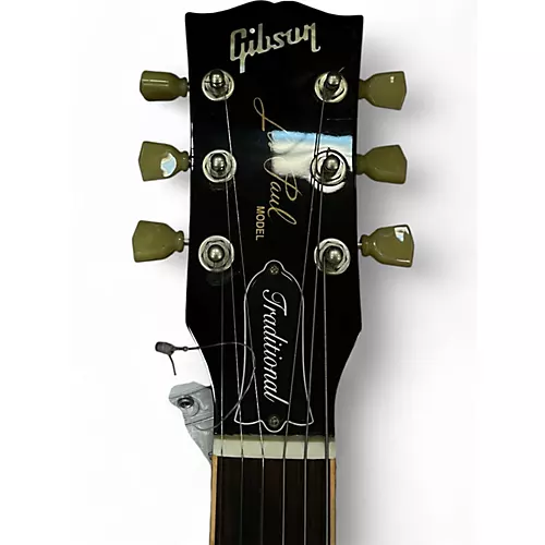 Used Gibson Les Paul Traditional Left Handed 2 Tone Sunburst Electric Guitar 2 Tone Sunburst - musicians--Friend