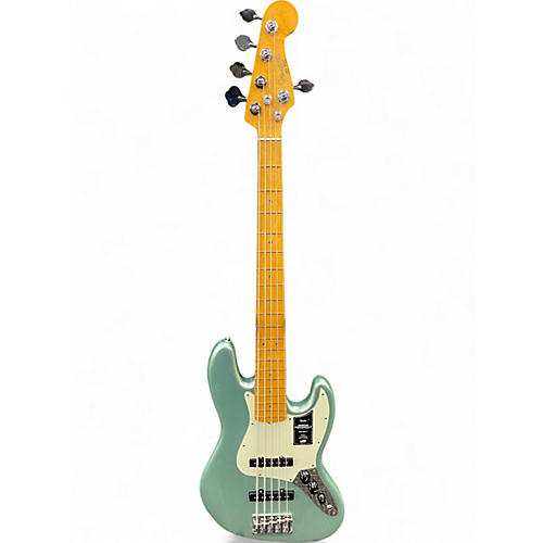 Used Fender American Professional II Jazz Bass Surf Green Electric Bass Guitar Surf Green - musicians--Friend