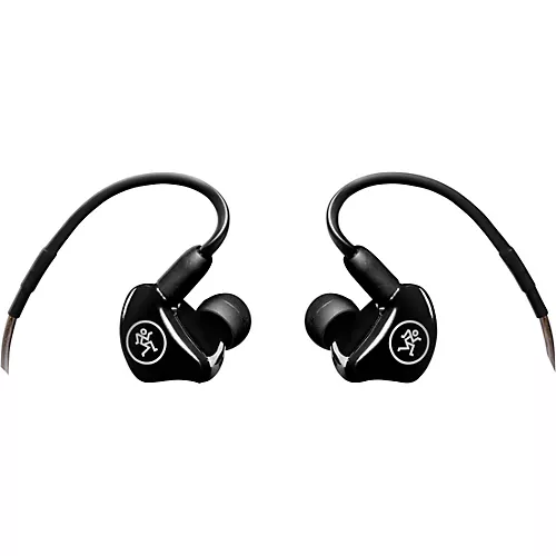 Mackie MP-120 Single Dynamic Driver Professional In-Ear Monitors Black - musicians--Friend